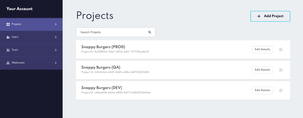 environments-list-page